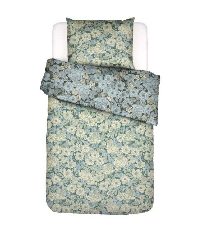 Essenza Camille Dekbedovertrek reef green