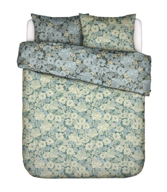 Essenza Camille Dekbedovertrek reef green