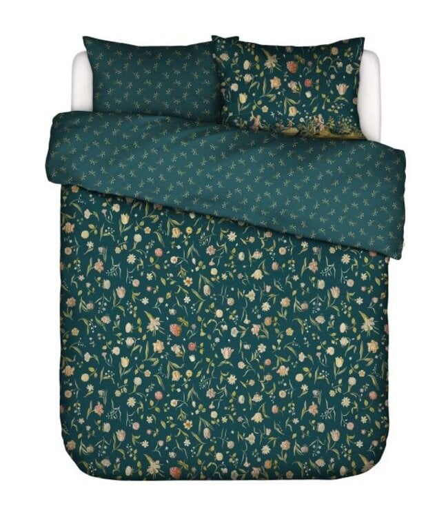 Essenza Odilia Dekbedovertrek deep sea blue