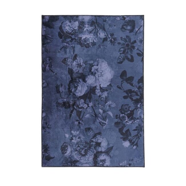 Essenza Flora Vloerkleed Nightblue