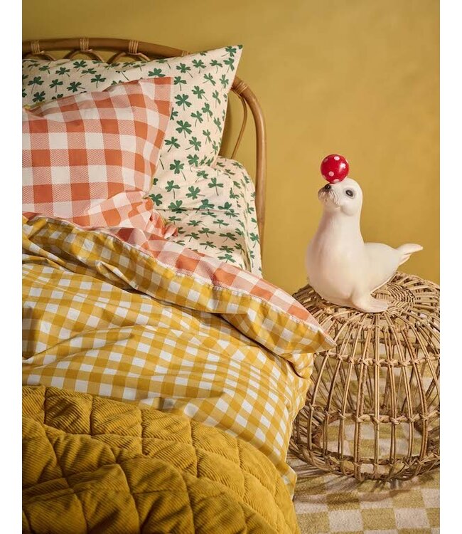 Essenza & Co Checking-in Dekbedovertrek Oranje