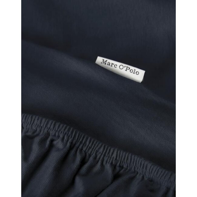 Marc O'Polo Premium Organic Jersey Hoeslaken Dark Navy