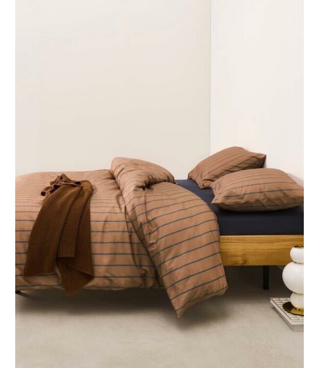 Marc O'Polo Premium Organic Jersey Hoeslaken Dark Navy