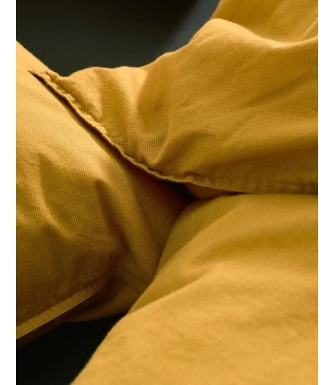 Marc O'Polo Senja Dekbedovertrek Golden yellow