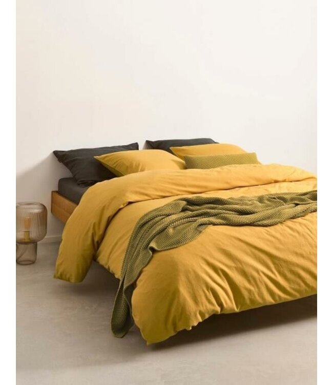 Marc O'Polo Senja Dekbedovertrek Golden yellow