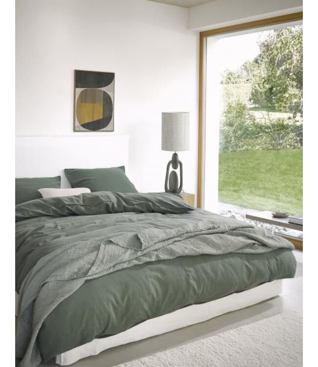 Marc O'Polo Senja Dekbedovertrek Groen