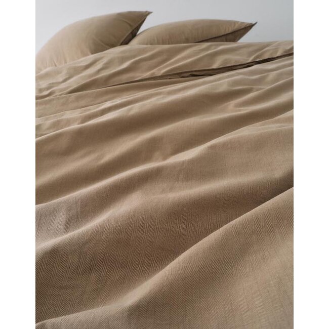 Marc O'Polo Senja Dekbedovertrek Walnut