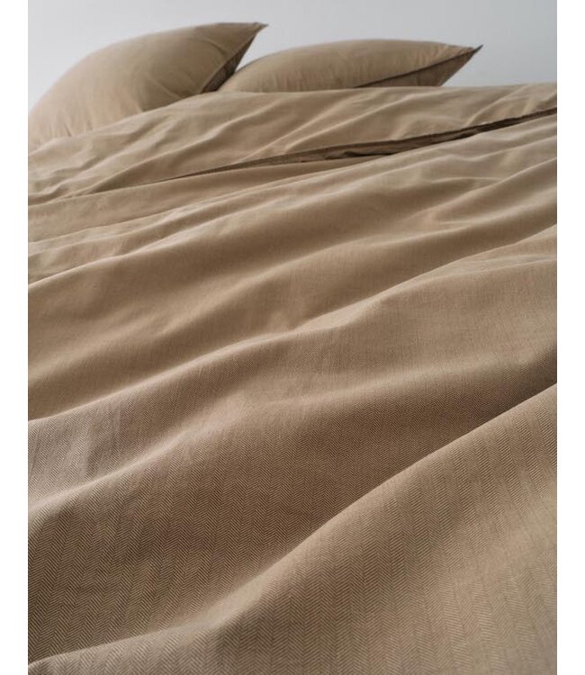 Marc O'Polo Senja Dekbedovertrek Walnut