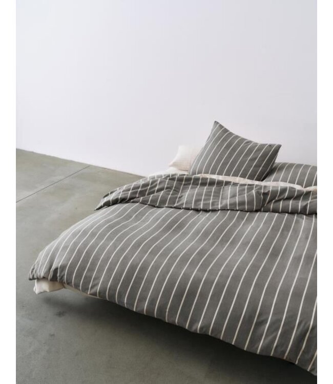 Marc O'Polo Torsken Dekbedovertrek Antraciet