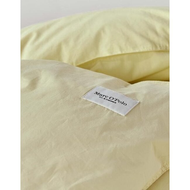 Marc O'Polo Tove Dekbedovertrek Pale Yellow
