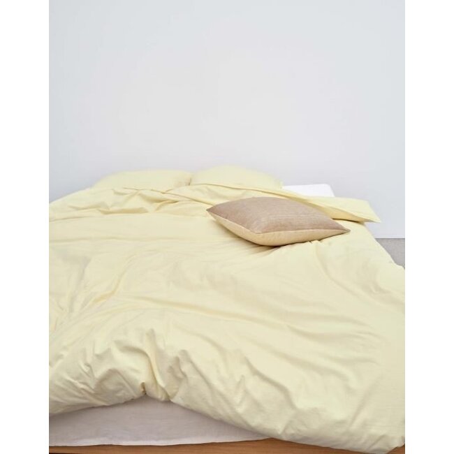 Marc O'Polo Tove Dekbedovertrek Pale Yellow