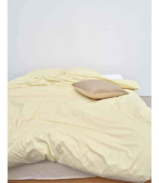 Marc O'Polo Tove Dekbedovertrek Pale Yellow