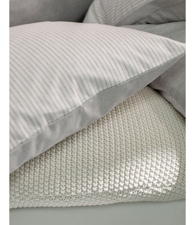 Marc O'Polo Skei Dekbedovertrek Lichtgrijs