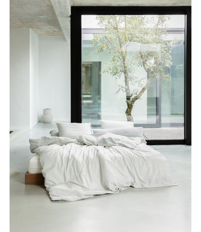 Marc O'Polo Skei Dekbedovertrek Lichtgrijs