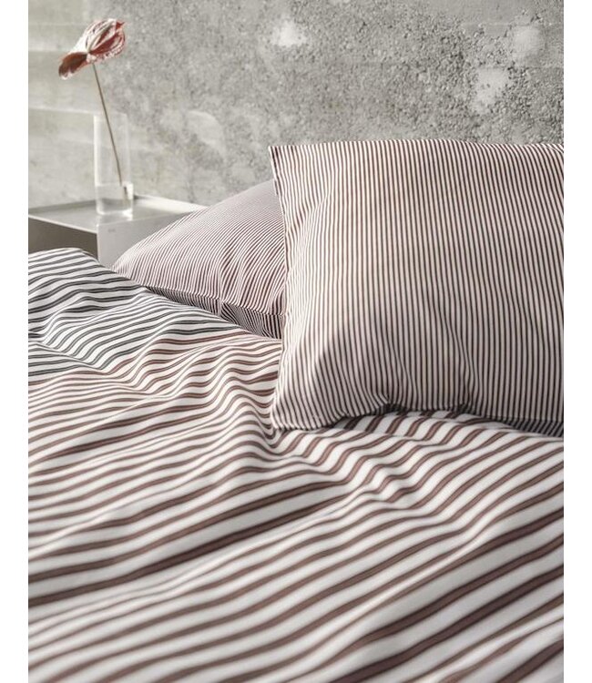 Marc O'Polo Ellan Dekbedovertrek Crimson Brown