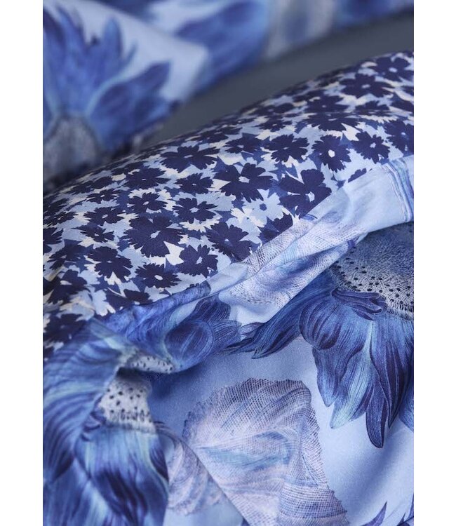 Essenza Yule Dekbedovertrek chambray blue