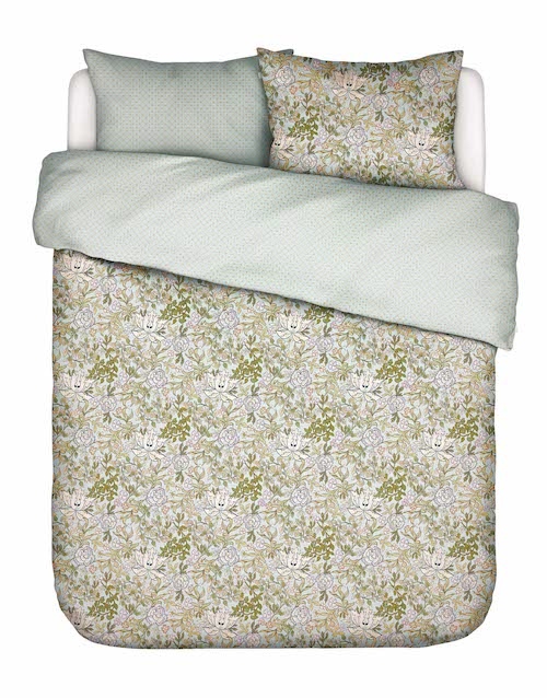 Essenza Ophelia Dekbedovertrek Hazy Blue