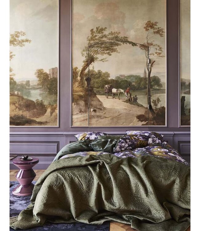 Essenza Leila Dekbedovertrek Forest green