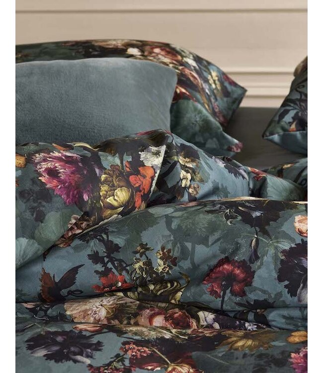 Essenza Karli Dekbedovertrek reef green