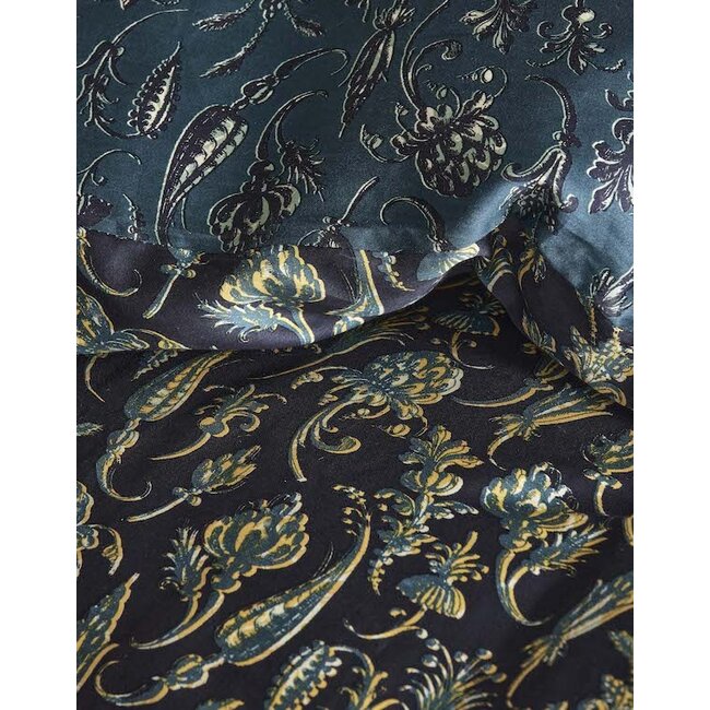 Essenza Issadore Dekbedovertrek darkest blue