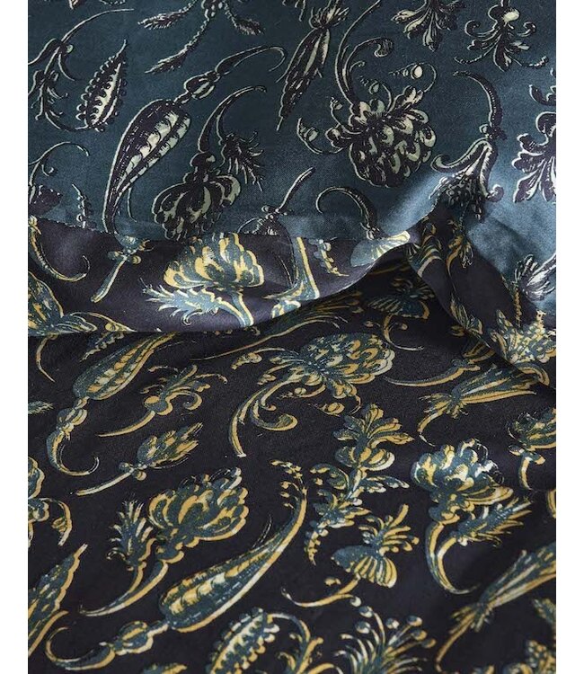 Essenza Issadore Dekbedovertrek darkest blue