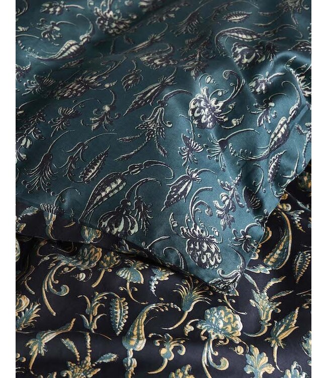 Essenza Issadore Dekbedovertrek darkest blue