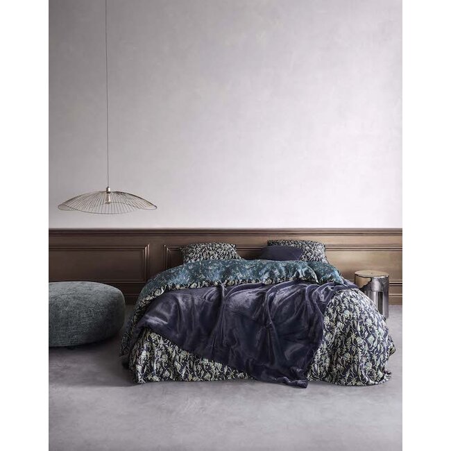 Essenza Issadore Dekbedovertrek darkest blue