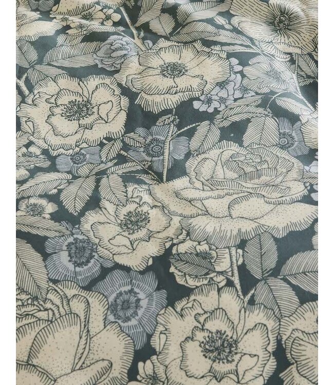 Essenza Camille Dekbedovertrek reef green