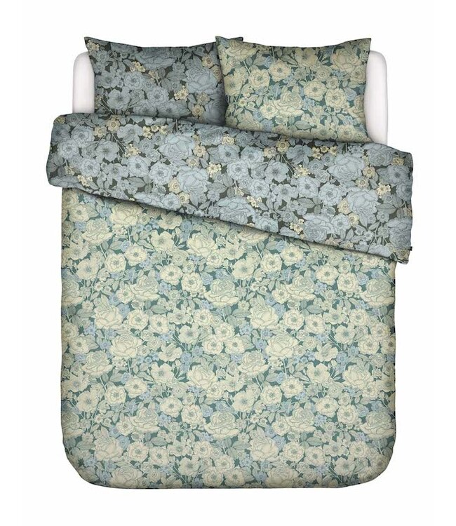 Essenza Camille Dekbedovertrek reef green