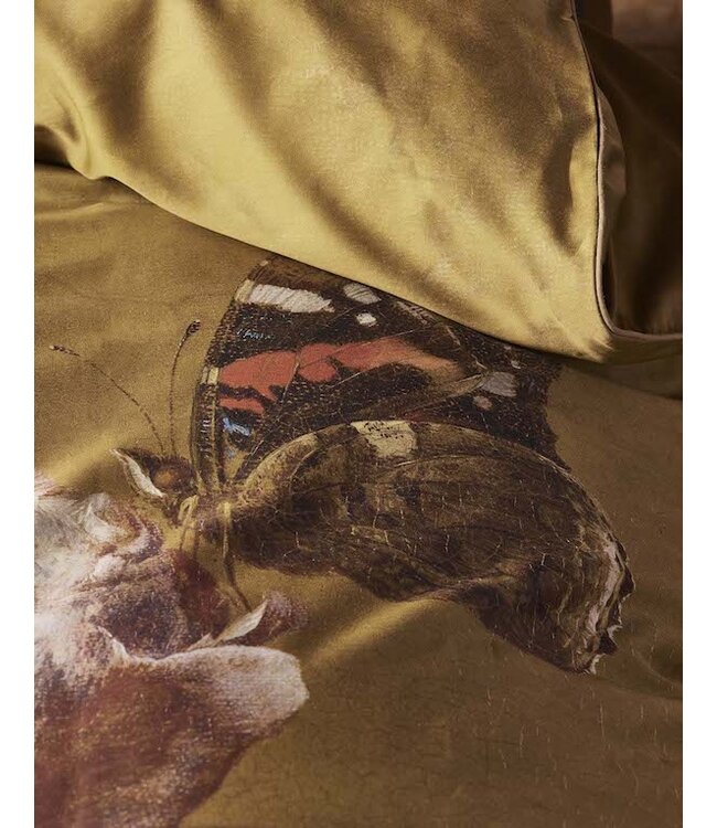 Essenza Clemence Dekbedovertrek cumin yellow