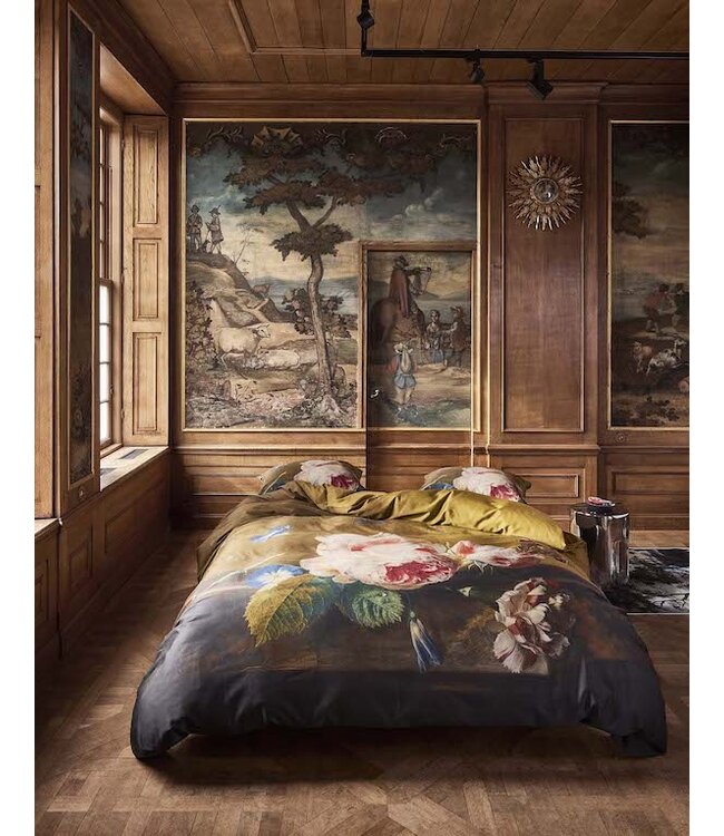 Essenza Clemence Dekbedovertrek cumin yellow