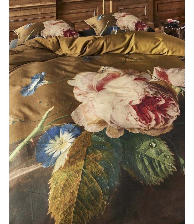 Essenza Clemence Dekbedovertrek cumin yellow