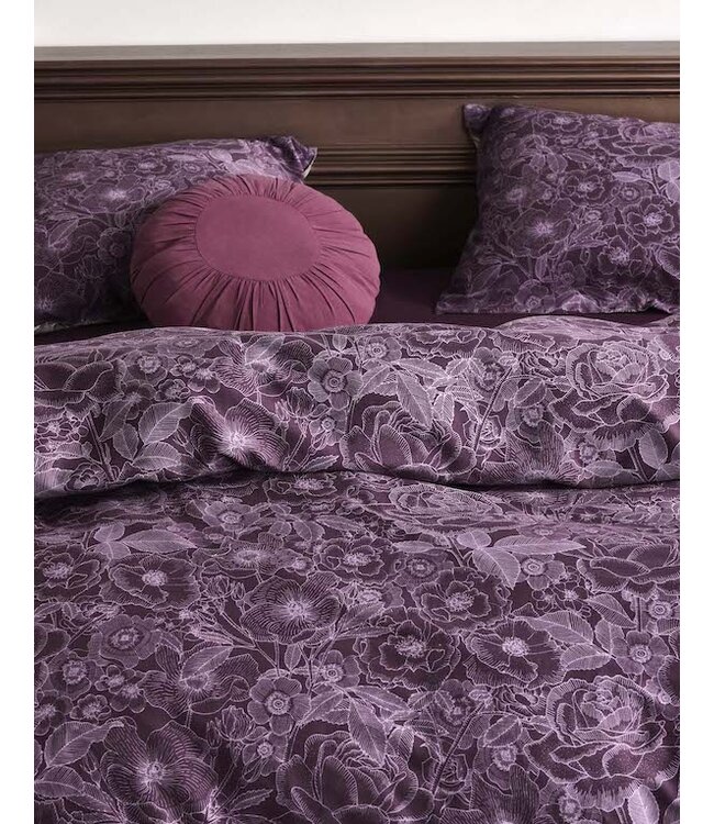 Essenza Camille Dekbedovertrek plum wine