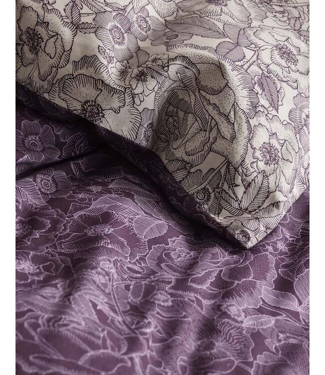 Essenza Camille Dekbedovertrek plum wine