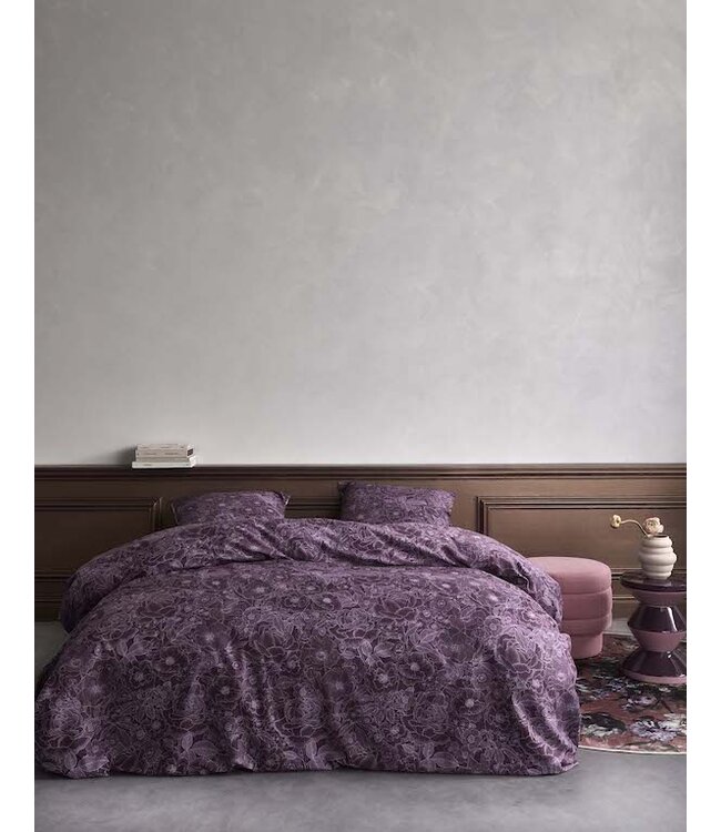 Essenza Camille Dekbedovertrek plum wine