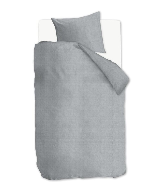 Auping Flannel grey Dekbedovertrek