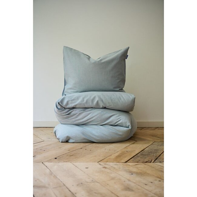 Auping Chambray blue Dekbedovertrek