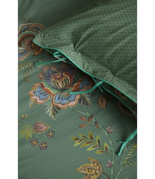 Pip Studio Cece Fiore Dekbedovertrek Groen