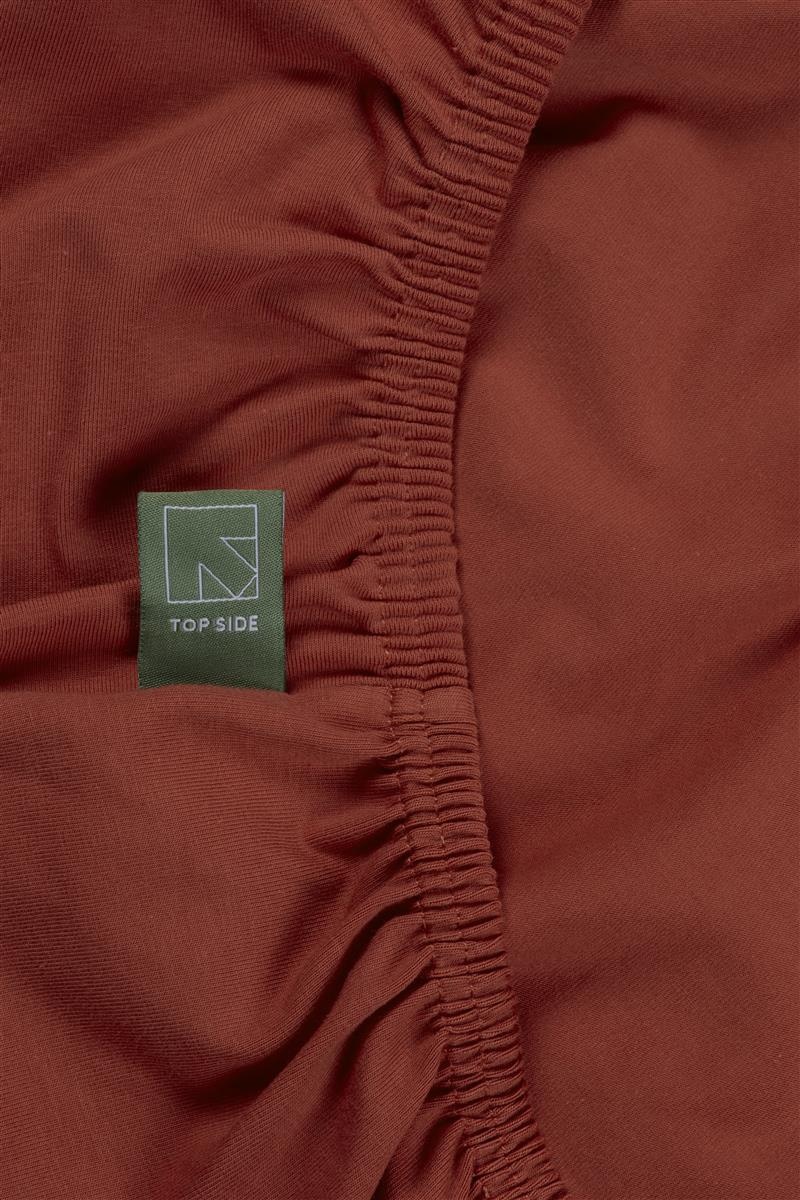 Beddinghouse Dutch Design Premium Jersey Lycra Splittopper Hoeslaken Rood