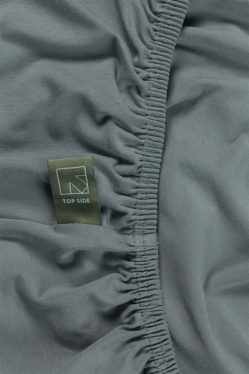 Beddinghouse Dutch Design Premium Jersey Lycra Splittopper Hoeslaken Blauw Grijs