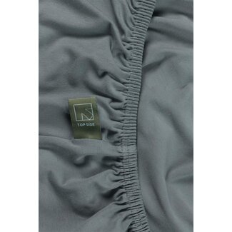 Beddinghouse Dutch Design Premium Jersey Lycra Topper Hoeslaken Blauw Grijs