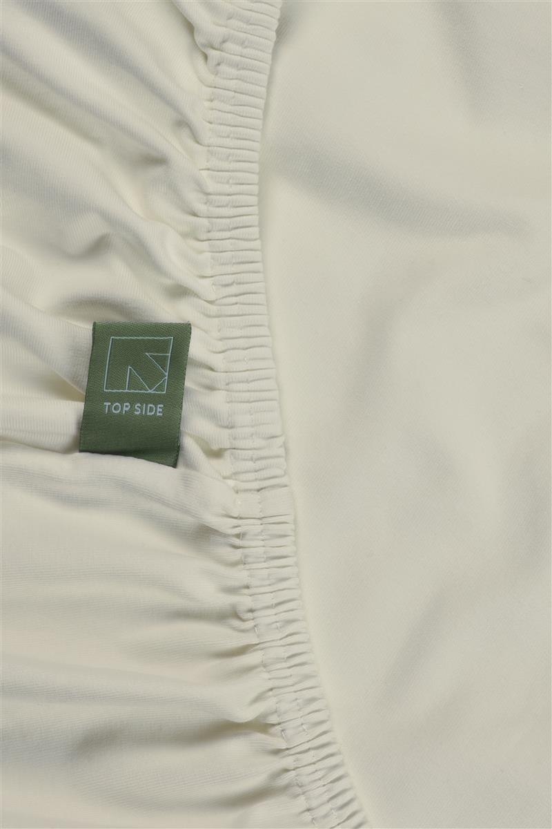 Beddinghouse Dutch Design Premium Jersey Lycra Hoeslaken Gebroken wit