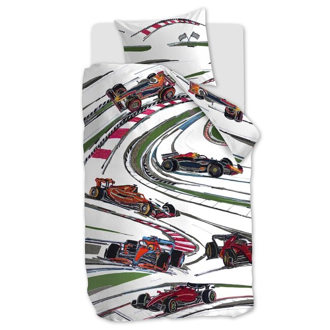 Beddinghouse x Hanneke de Jager Full Throttle Dekbedovertrek Multi