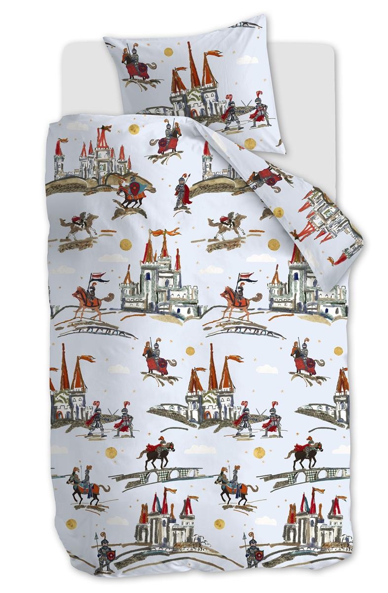 Beddinghouse x Hanneke de Jager Good Knights Dekbedovertrek Blauw