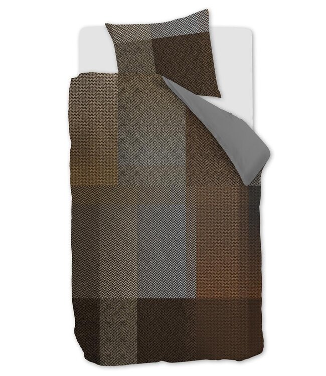 Beddinghouse Harris Dekbedovertrek Brown
