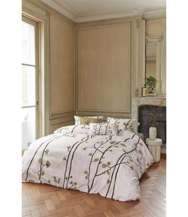 Beddinghouse x Van Gogh Museum Plum Blossoms Dekbedovertrek Zand