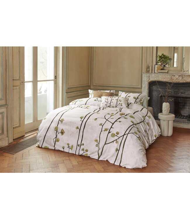 Beddinghouse x Van Gogh Museum Plum Blossoms Dekbedovertrek Zand