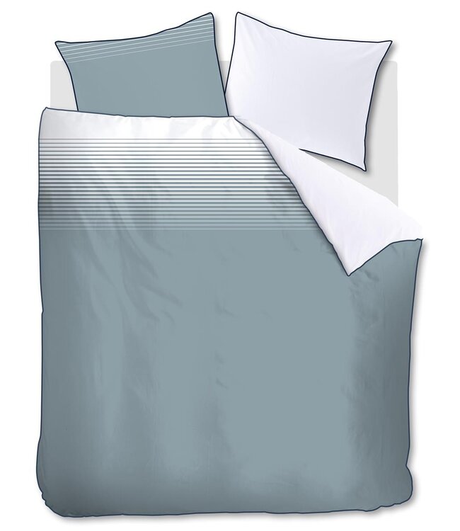 Silvana Dekbedovertrek Elena Blue Grey