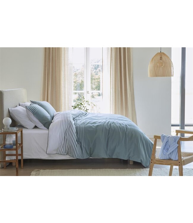 Silvana Dekbedovertrek Elena Blue Grey