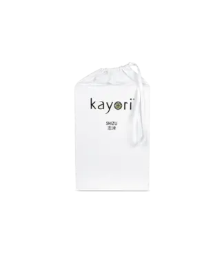 Kayori Kayori Shizu Topper hoeslaken Perkal Wit 180x200